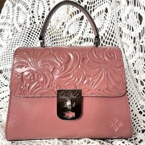 Patricia Nash Chauny Satchel
Crossbody Tooled Old Rose NWT